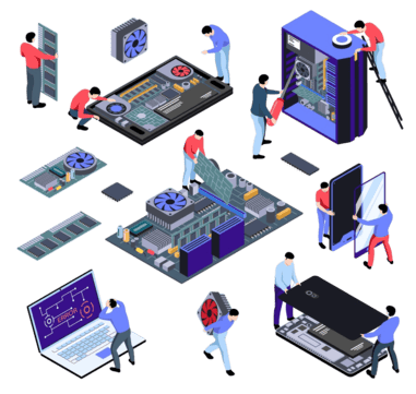 pngtree-people-from-computer-repair-service-and-broken-devices-3d-isometric-icons-png-image_5003358